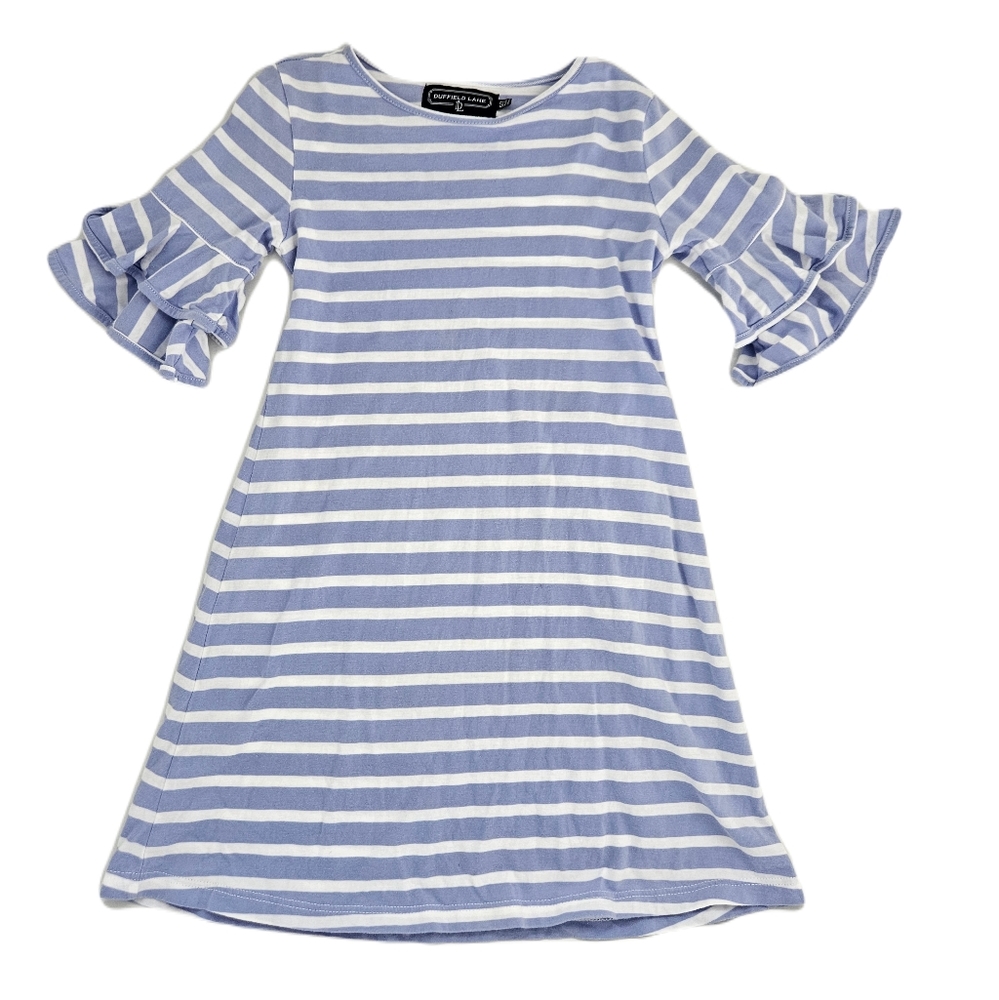 Duffield Lane Girls Striped Dress Size 6